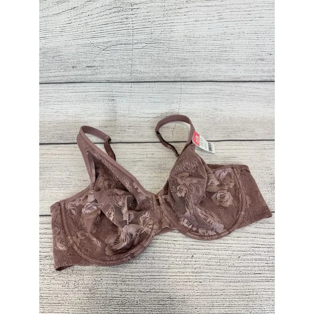 Essential Bodywear Women's Emma Luxe Back Smoothing Minimizer T-Shirt Bra 42E